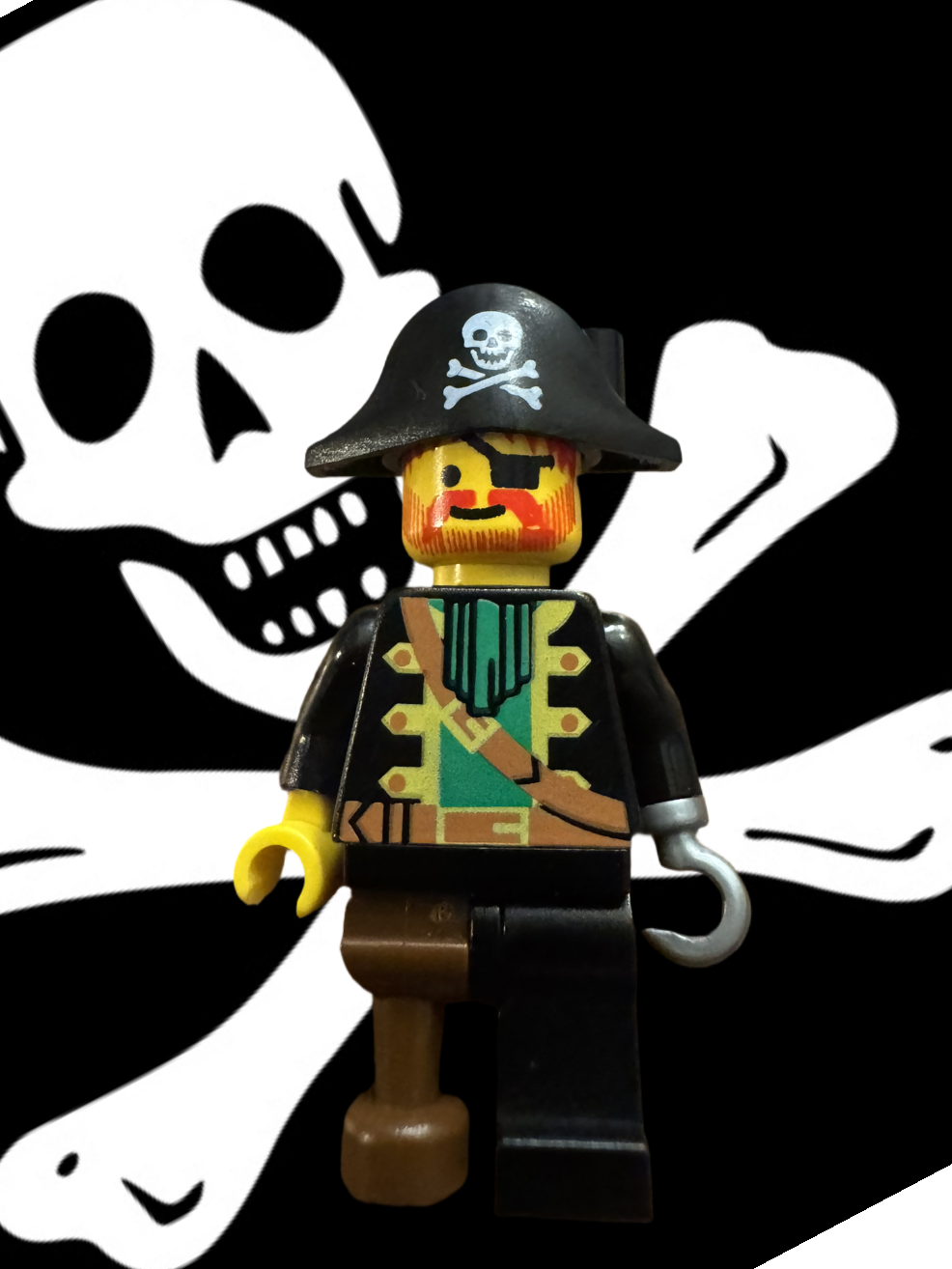 Lego Piraten Captain Red Beard pi002