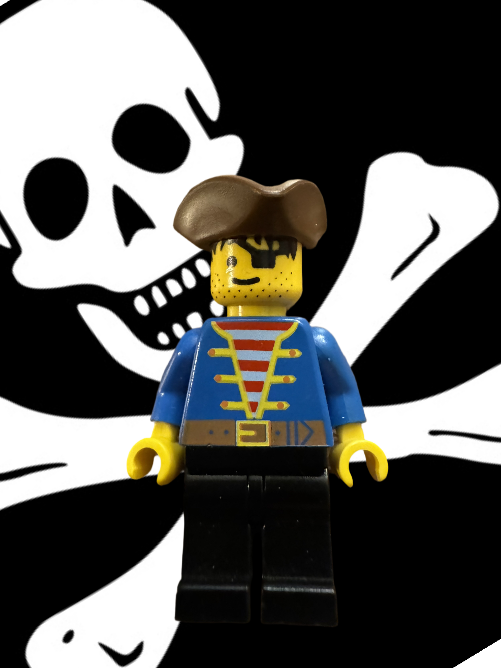 Lego Pirate Blue Jacket pi080
